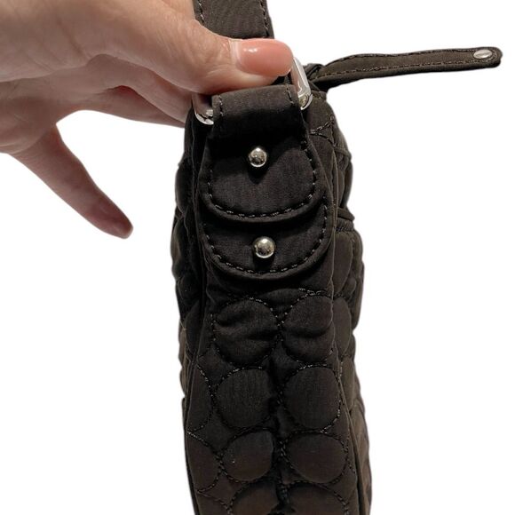 Vera Bradley Everyday Quilted Espresso Shoulder Bag - Picture 6 of 10